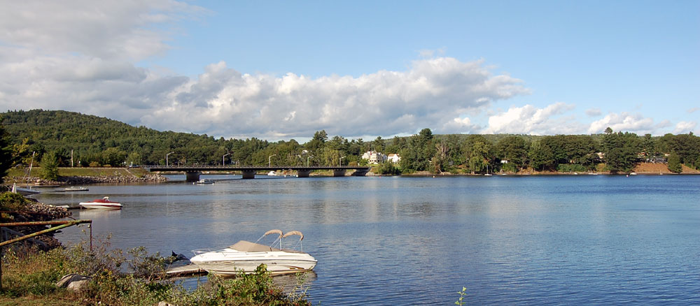 Northville and Great Sacandaga Lake, from Northampton