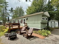 Adirondack Lake Front Mobile Home in  Piseco